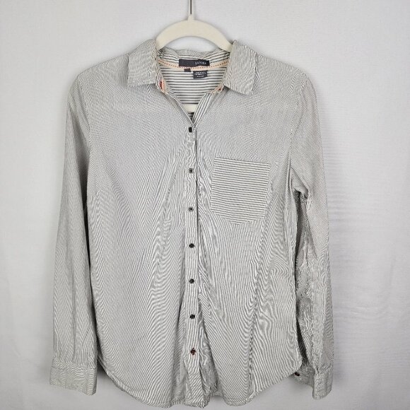 Sandra Ingrish Striped Button Up Shirt XS - Picture 1 of 5